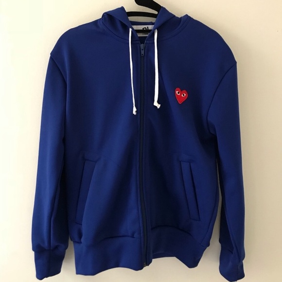 Comme des Garcons Tops - new comme des garçons cdg hoodie zip up